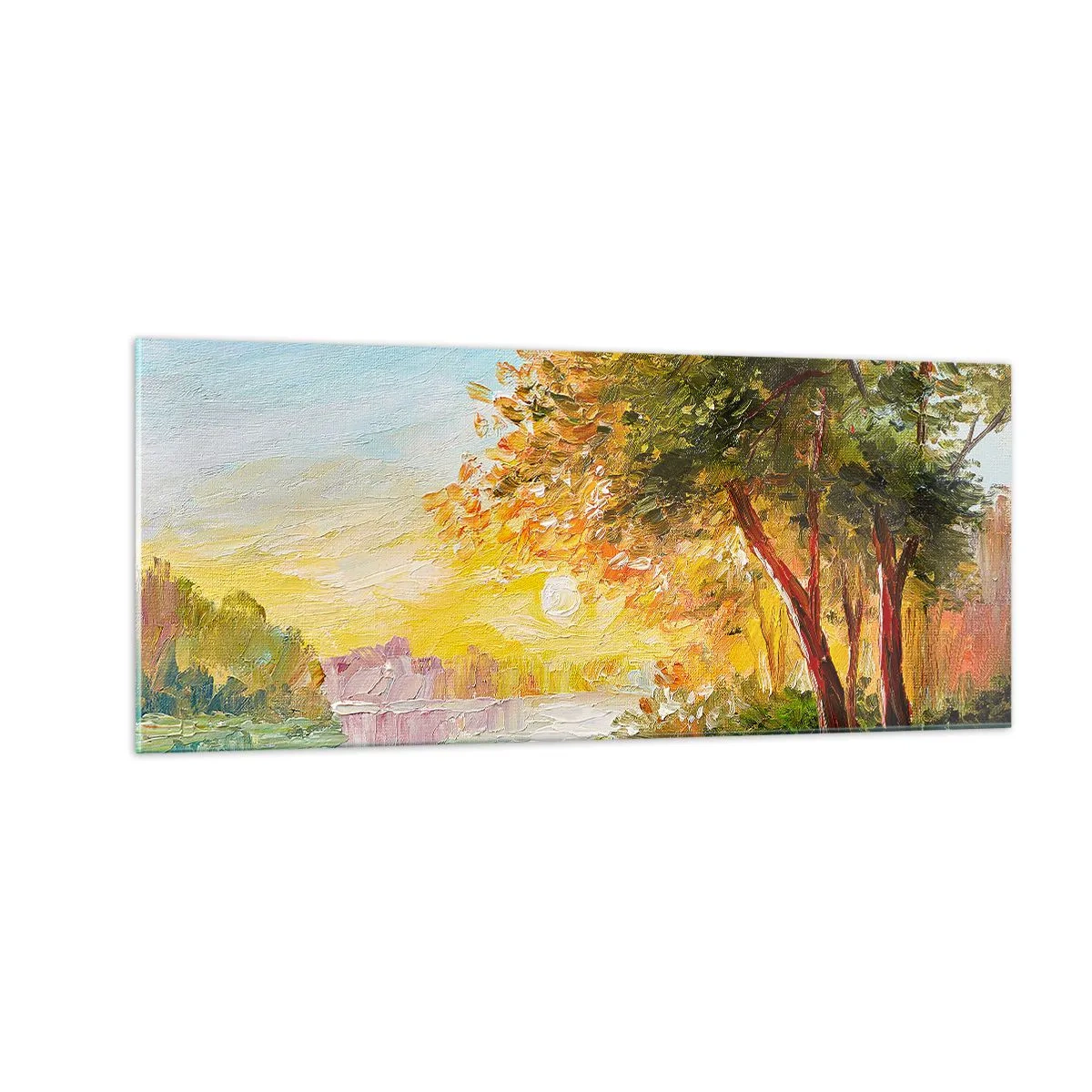 Obraz na skle - Et in Arcadia ego - 100x40 cm