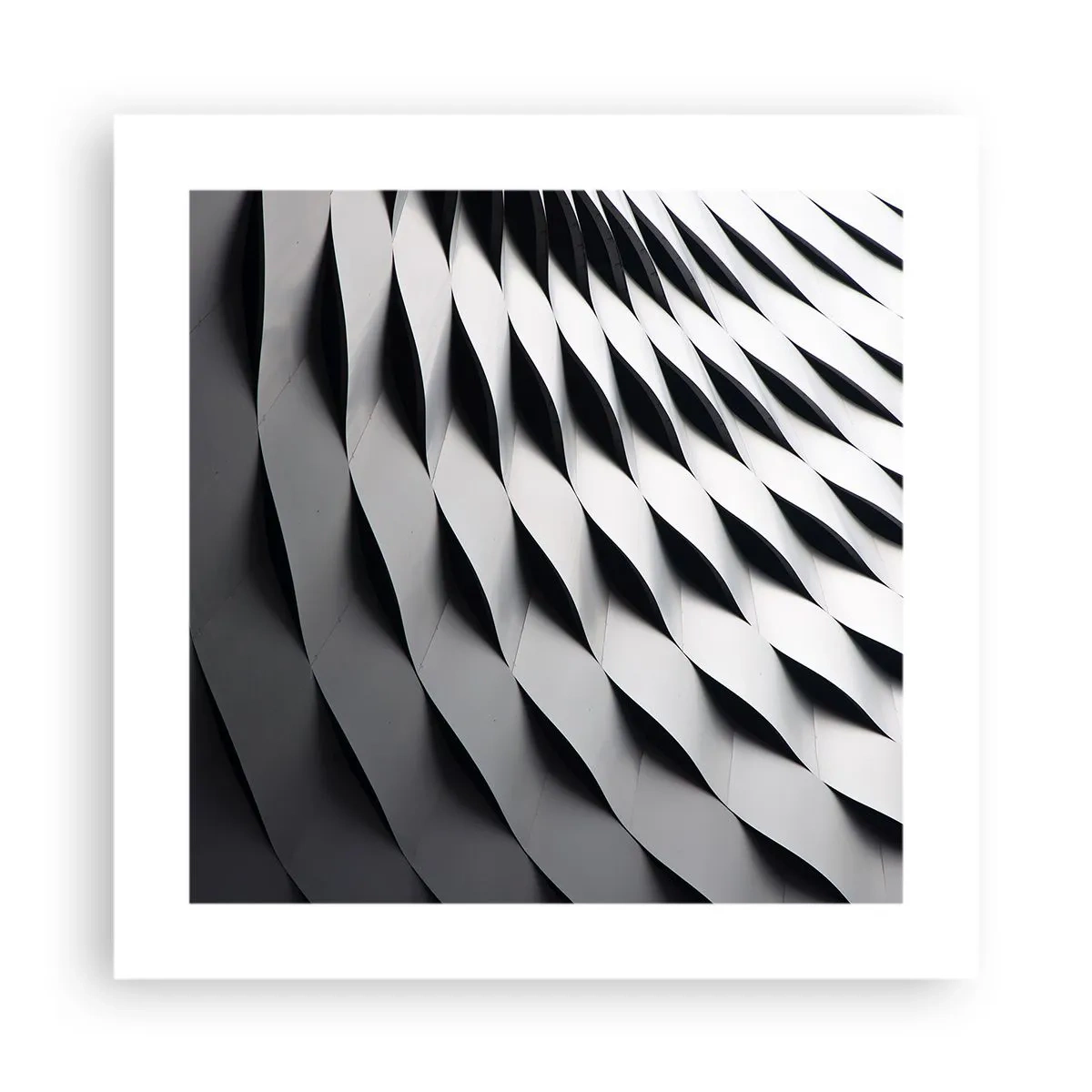 Plagát - Na hladine vĺn - 40x40 cm