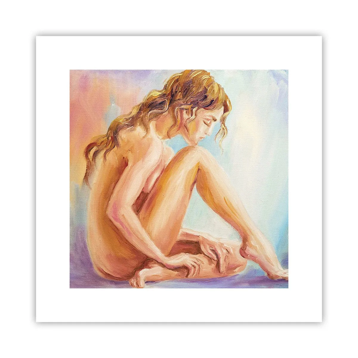 Plagát - Akt mladosti - 30x30 cm