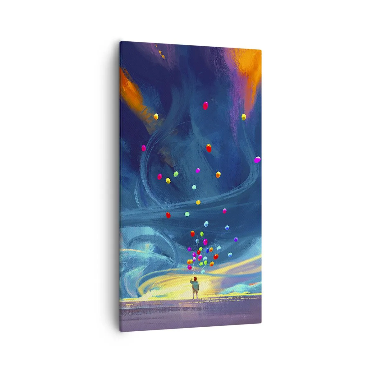 Obraz na plátne - Na modrý vietor - 55x100 cm