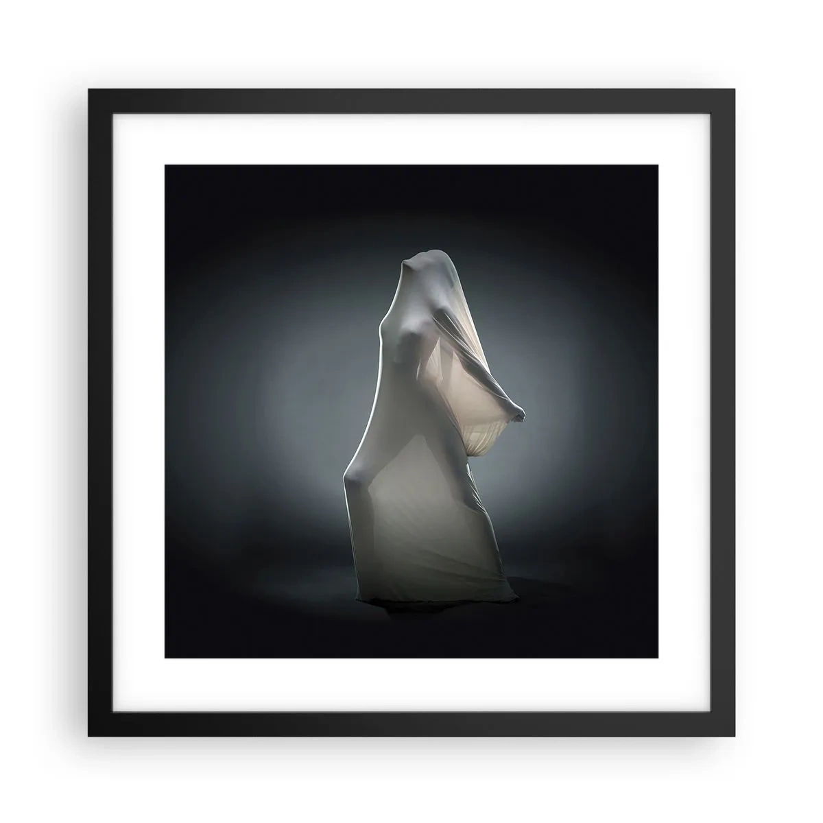 Plagát v čiernom ráme - Skryté túžby - 40x40 cm