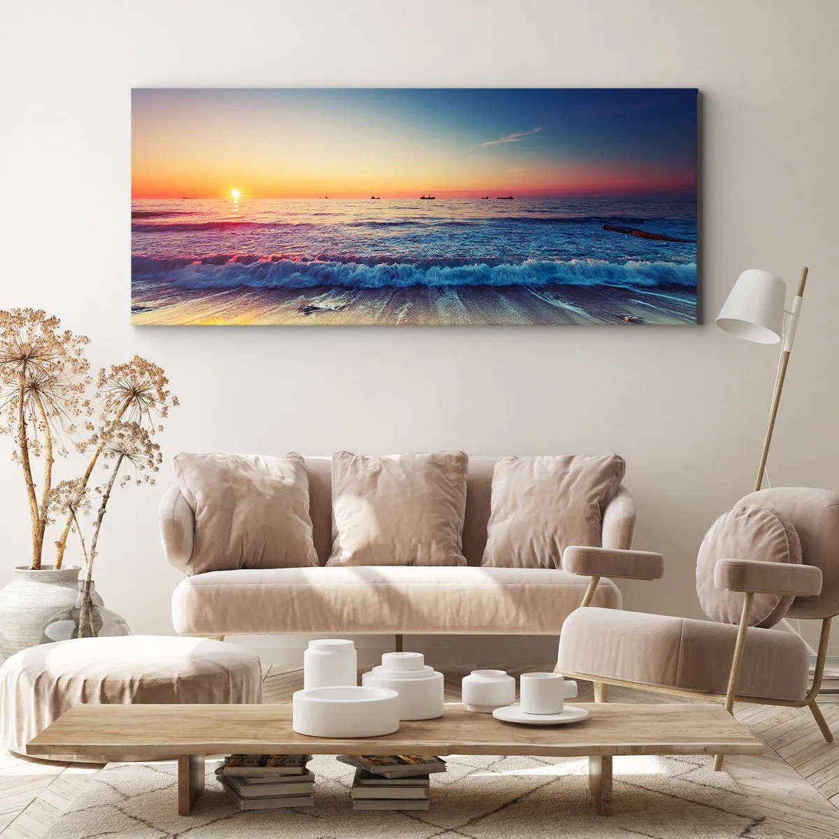 Obraz na plátne - Čo je za obzorom? - 100x40 cm