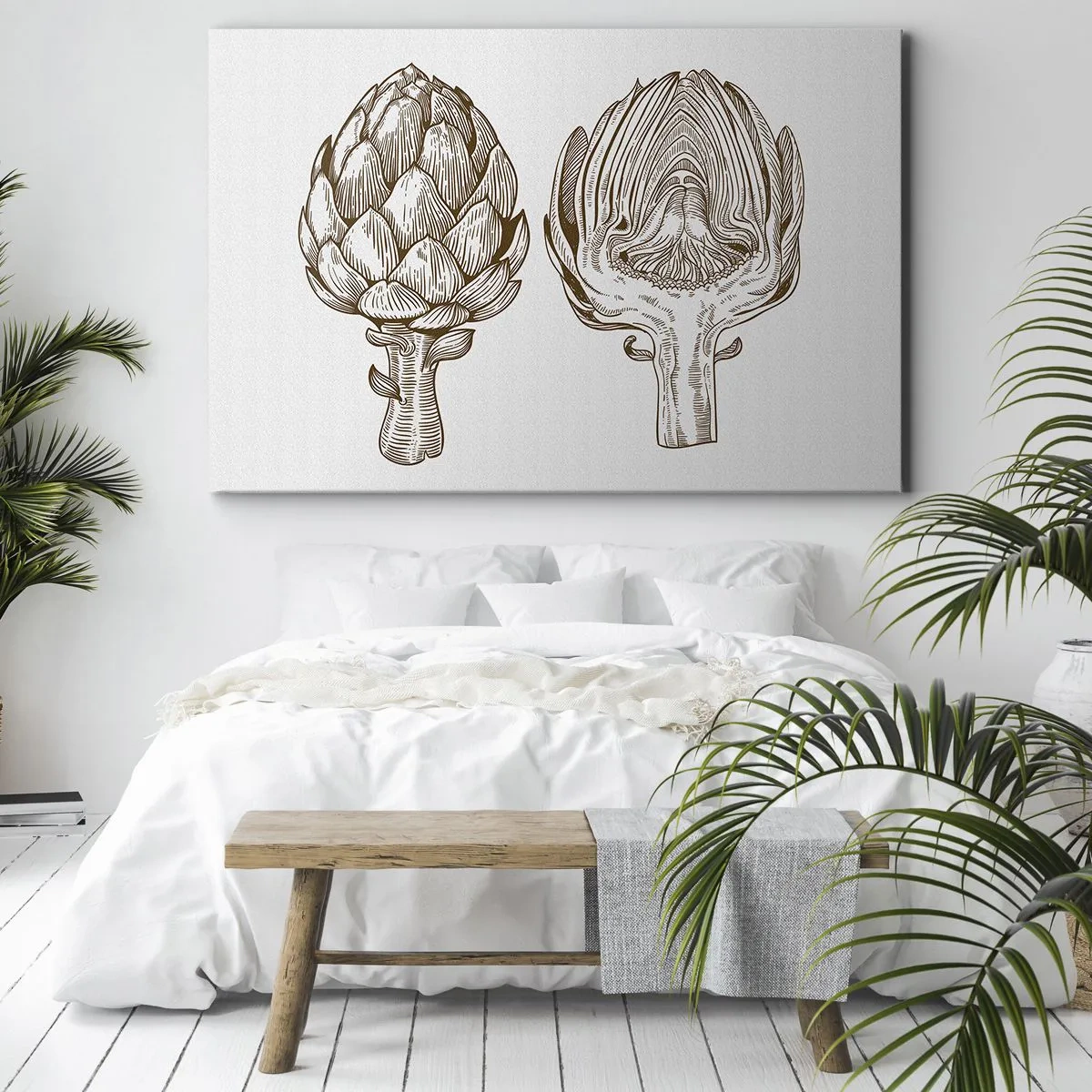 Obraz na plátne - Hodiny anatómie - 100x70 cm