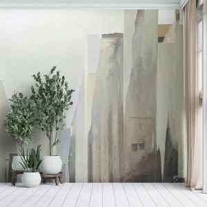 Fototapeta Premium Canvas - Sen o meste - Minimalistický, Svetlý, Mesto - 350x256 cm