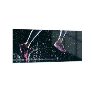 Obraz na skle - Bež ako vietor - 120x50 cm