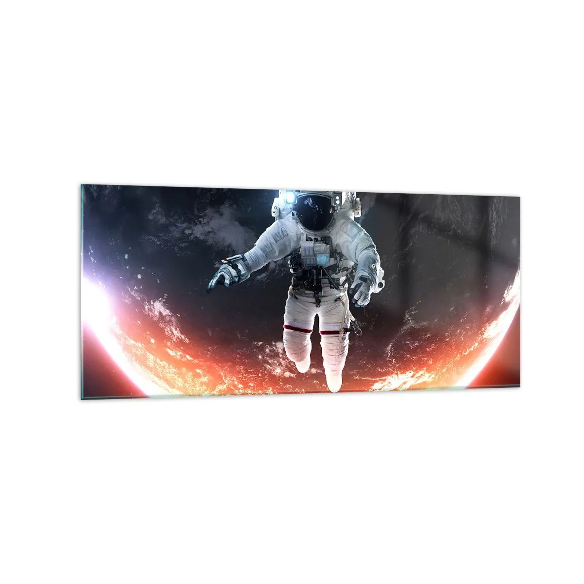 Obraz na skle - Môžem zostať ešte chvíľku? - 120x50 cm