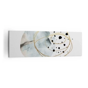 Obraz na plátne - V objatí priestoru - 160x50 cm