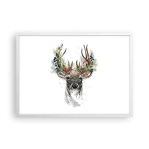 Plagát v bielom ráme - V slávnostnom rúchu - 70x50 cm