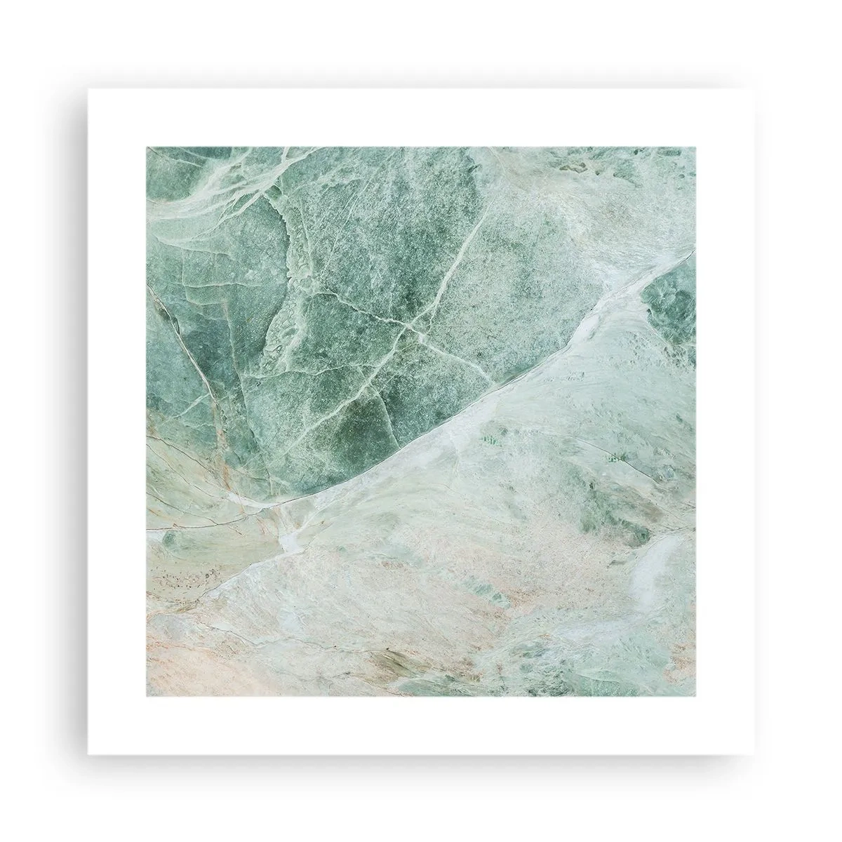 Plagát - Vznešený chlad kameňa - 40x40 cm