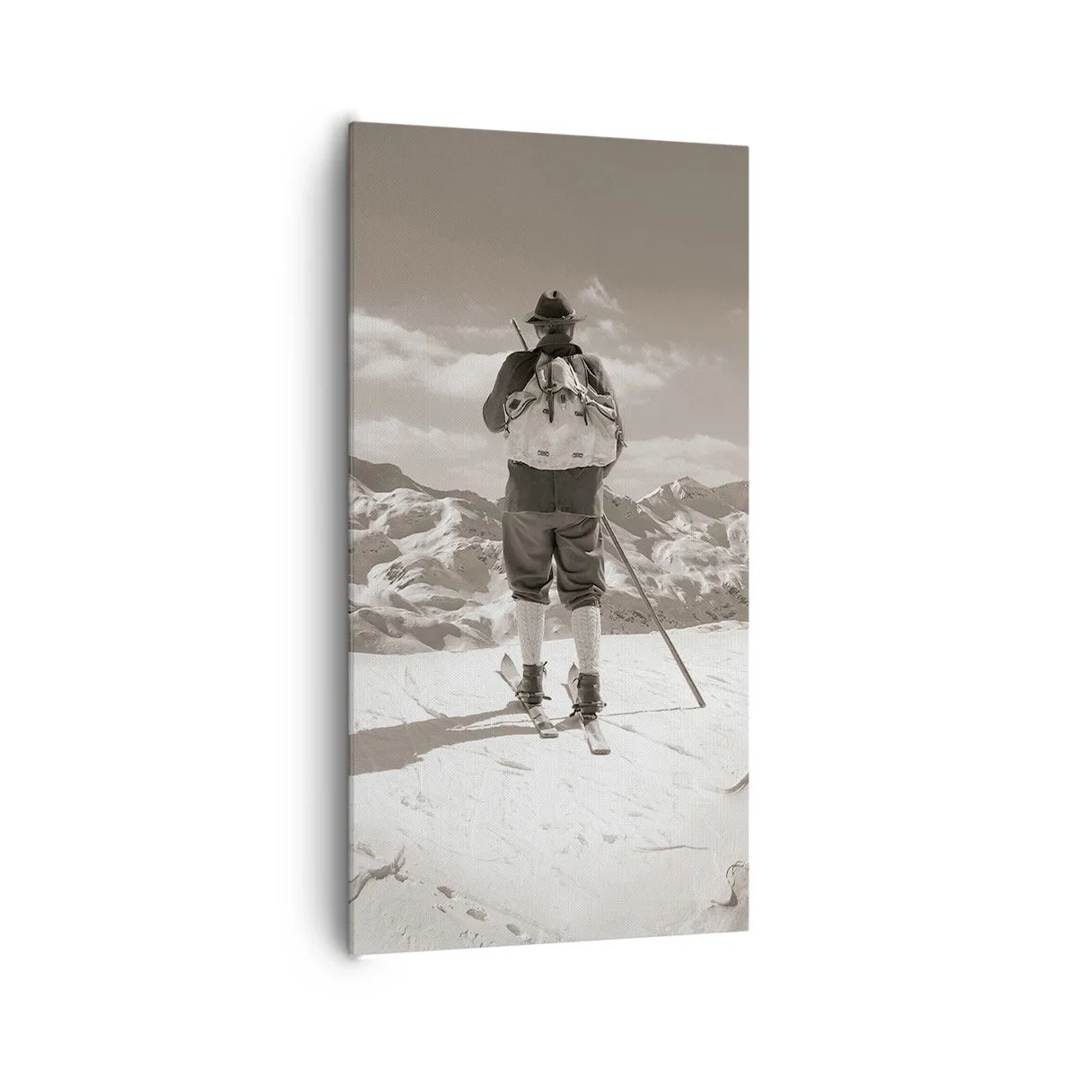 Obraz na plátne - Rovnaké hory - 65x120 cm