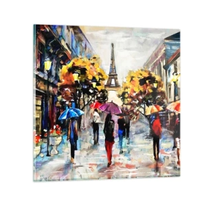 Obraz na skle - Na jeseň obzvlášť krásny - 60x60 cm