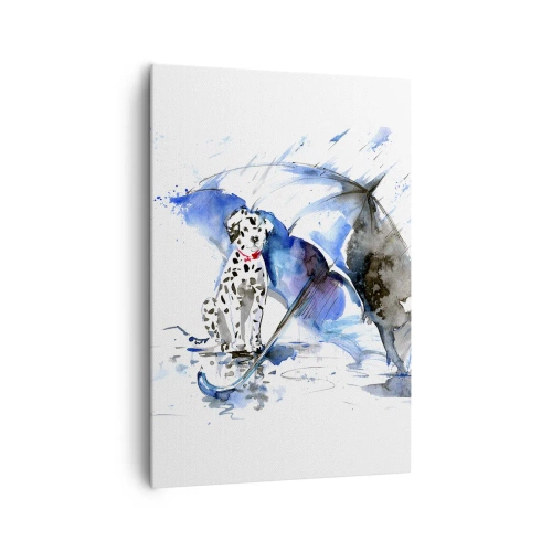 Obraz na plátne - Na to je priateľ - 70x100 cm