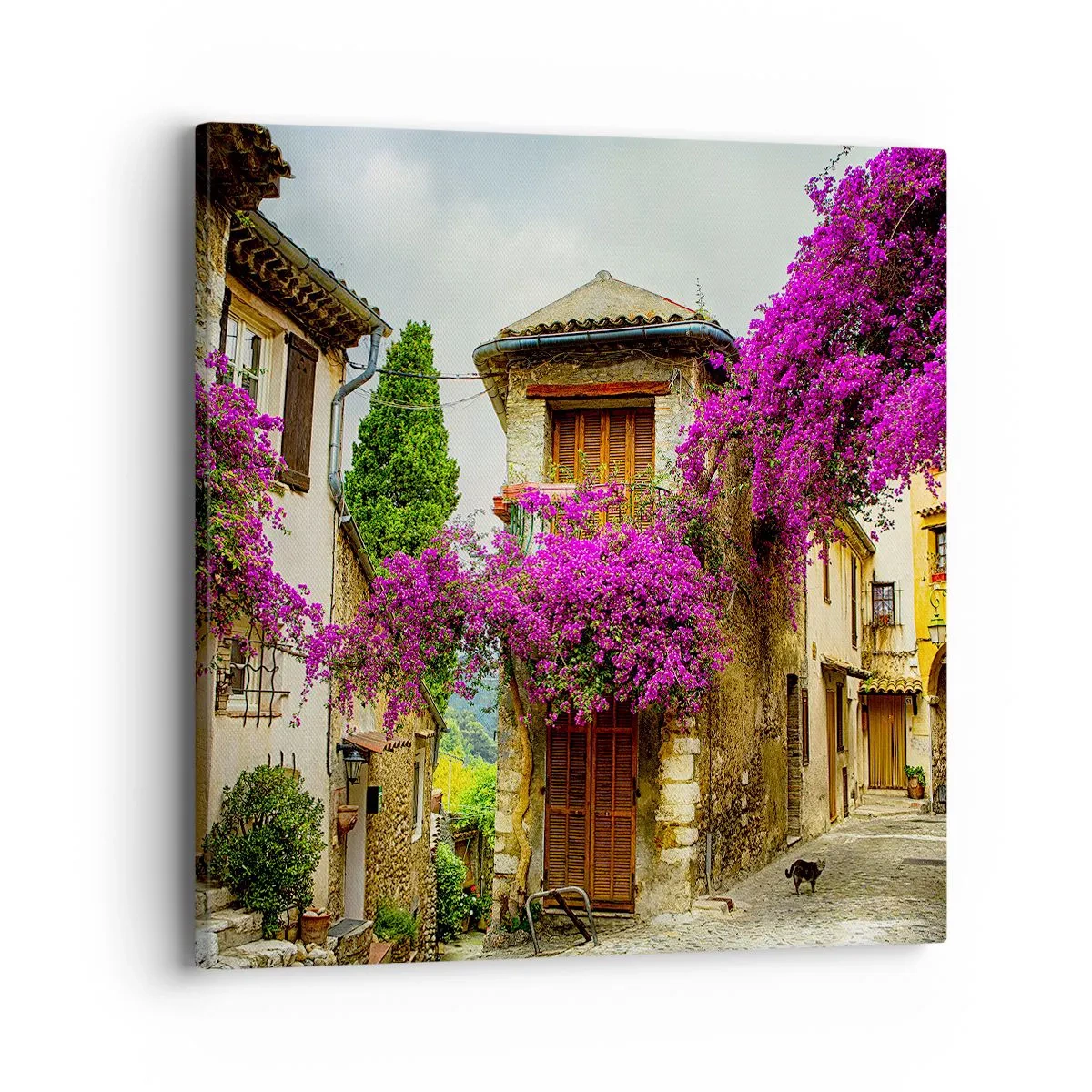 Obraz na plátne - Pod kvetinovým baldachýnom - 40x40 cm