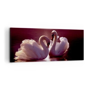 Obraz na plátne - Kým nás smrť nerozdelí - 120x50 cm