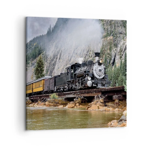 Obraz na plátne - A kam to? Kam? - 60x60 cm