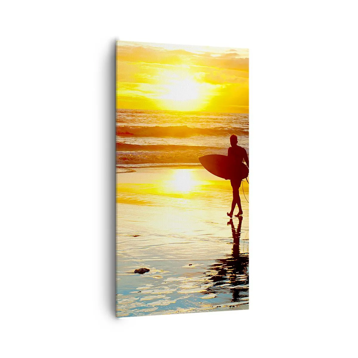 Obraz na plátne - Návrat bojovníka - 65x120 cm