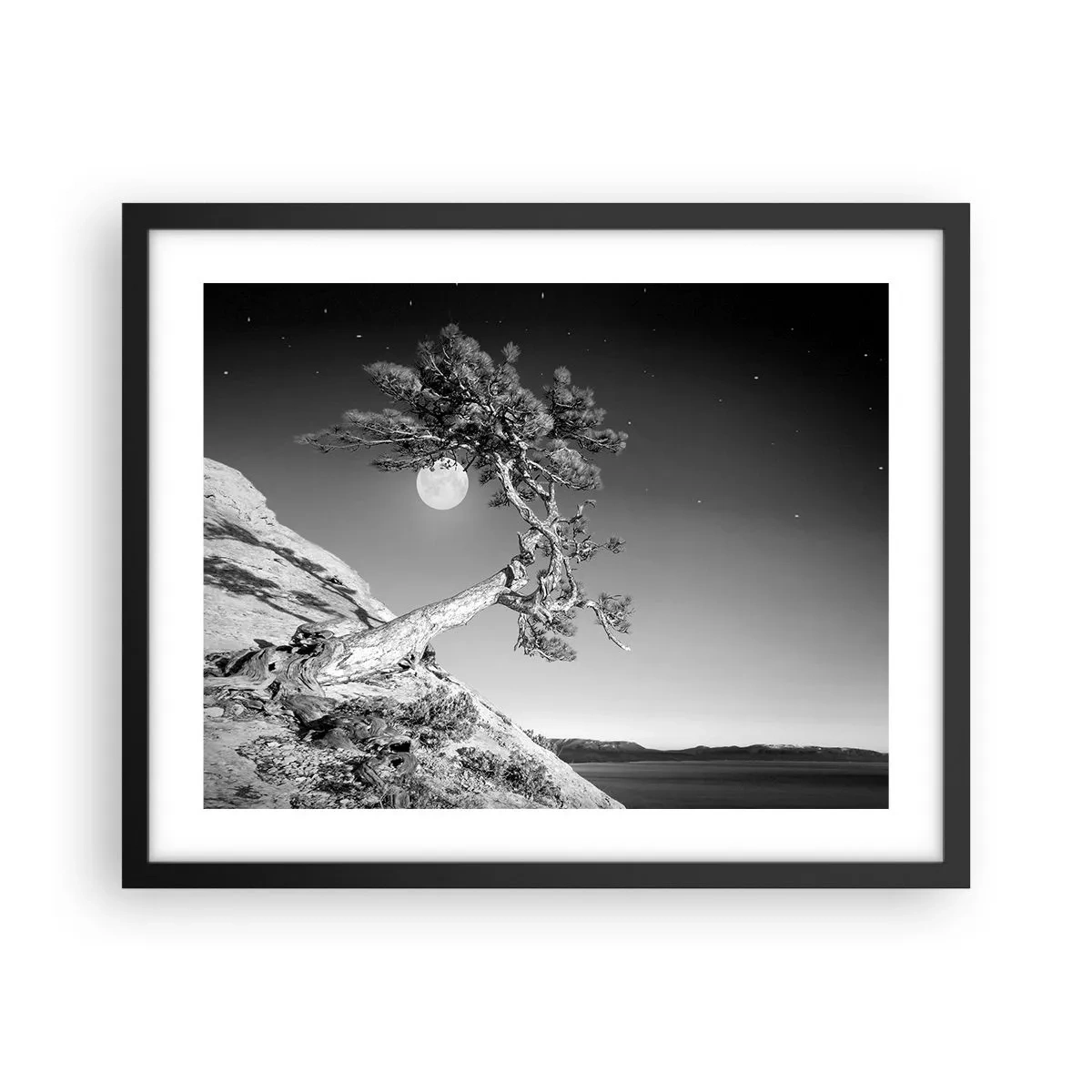 Plagát v čiernom ráme - Víťazná bojovníčka - 50x40 cm