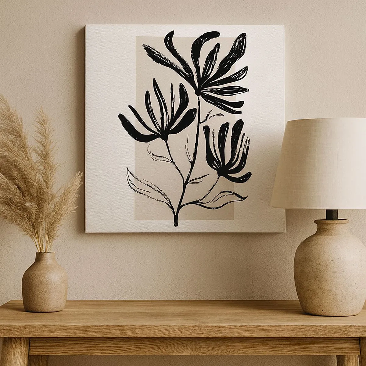 Obraz na plátne - Náčrtok pre herbár - 30x30 cm