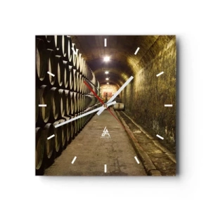 Nástenné hodiny - Je dobré si oddýchnuť - 40x40 cm