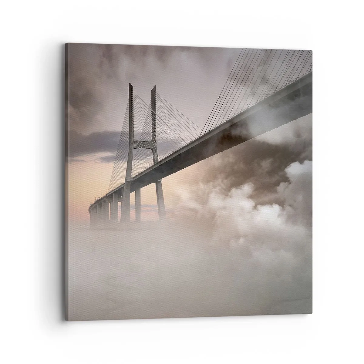 Obraz na plátne - Pri rieke, ktorá nie je - 70x70 cm