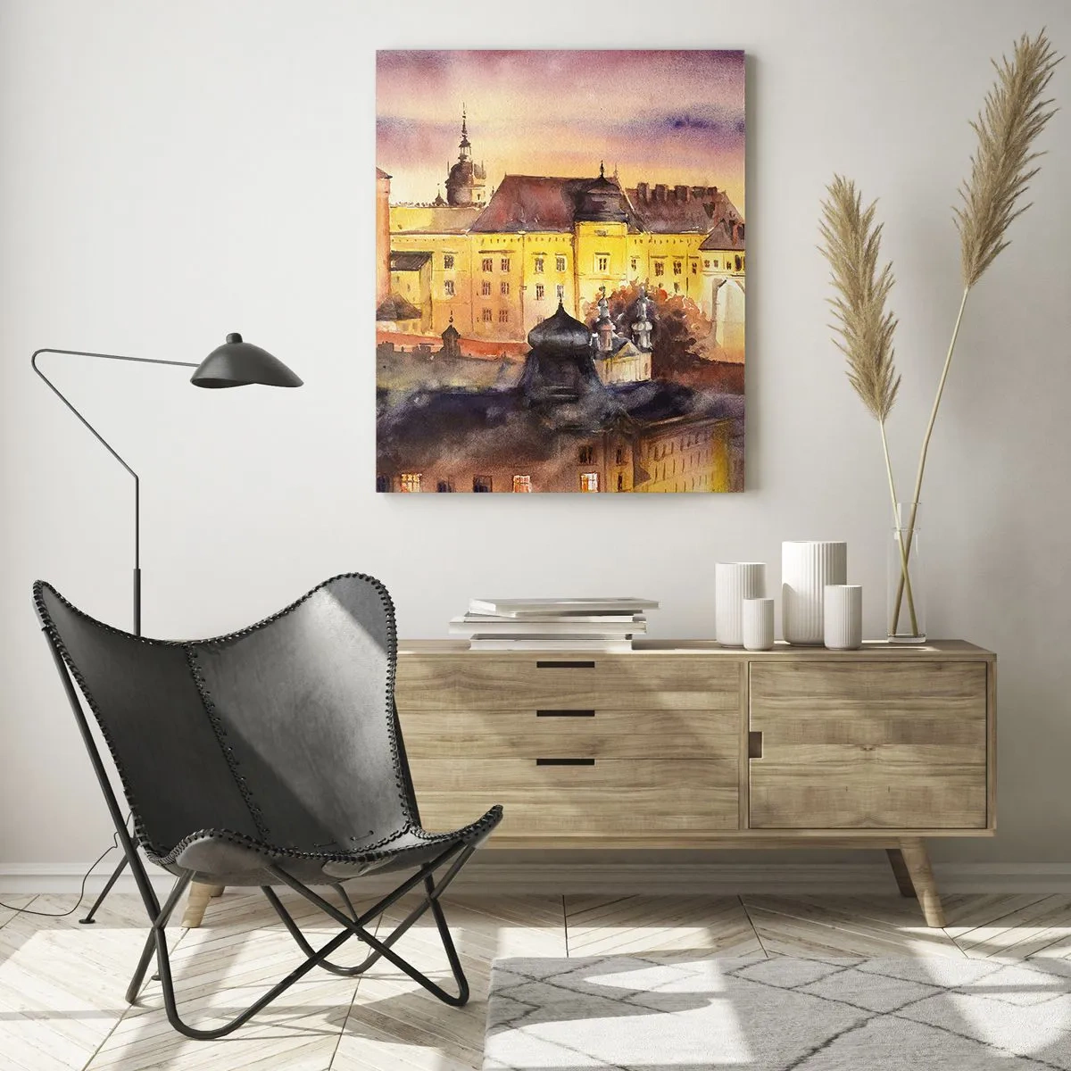Obraz na skle - Dejiny a rozprávka - 50x70 cm