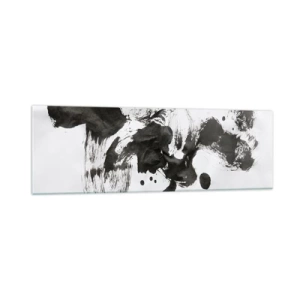 Obraz na skle - Metóda v šialenstve? - 160x50 cm