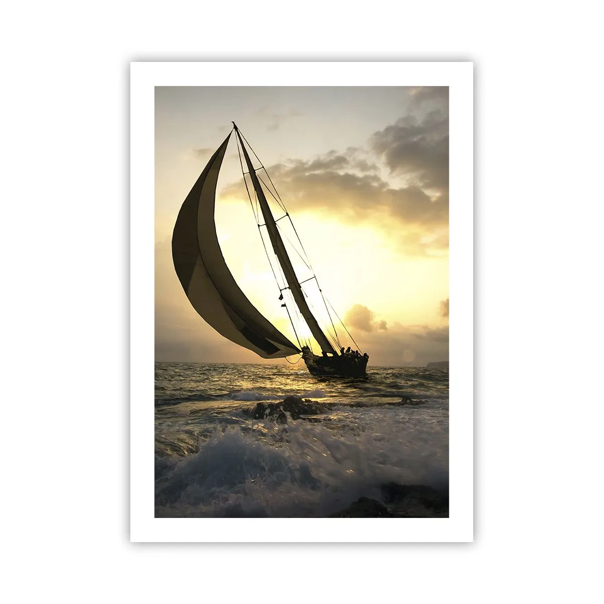 Plagát - S vetrom a proti vetru - 50x70 cm