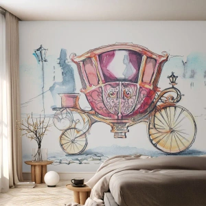 Fototapeta Premium Canvas - Na svadbu alebo na ples? - Pre deti, Preprava, Výlet - 400x280 cm