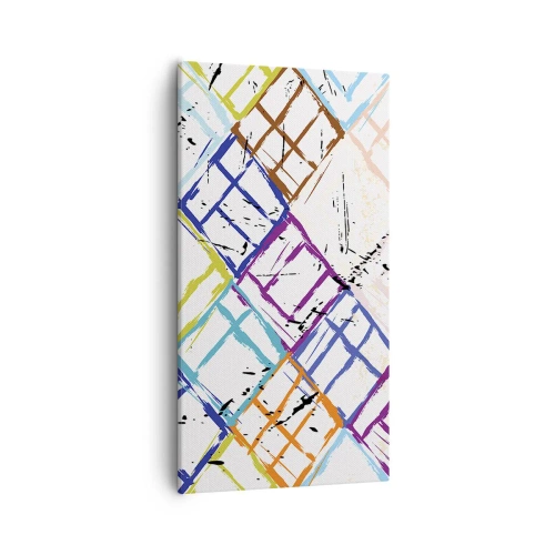 Obraz na plátne - Bunky na prenájom - 55x100 cm