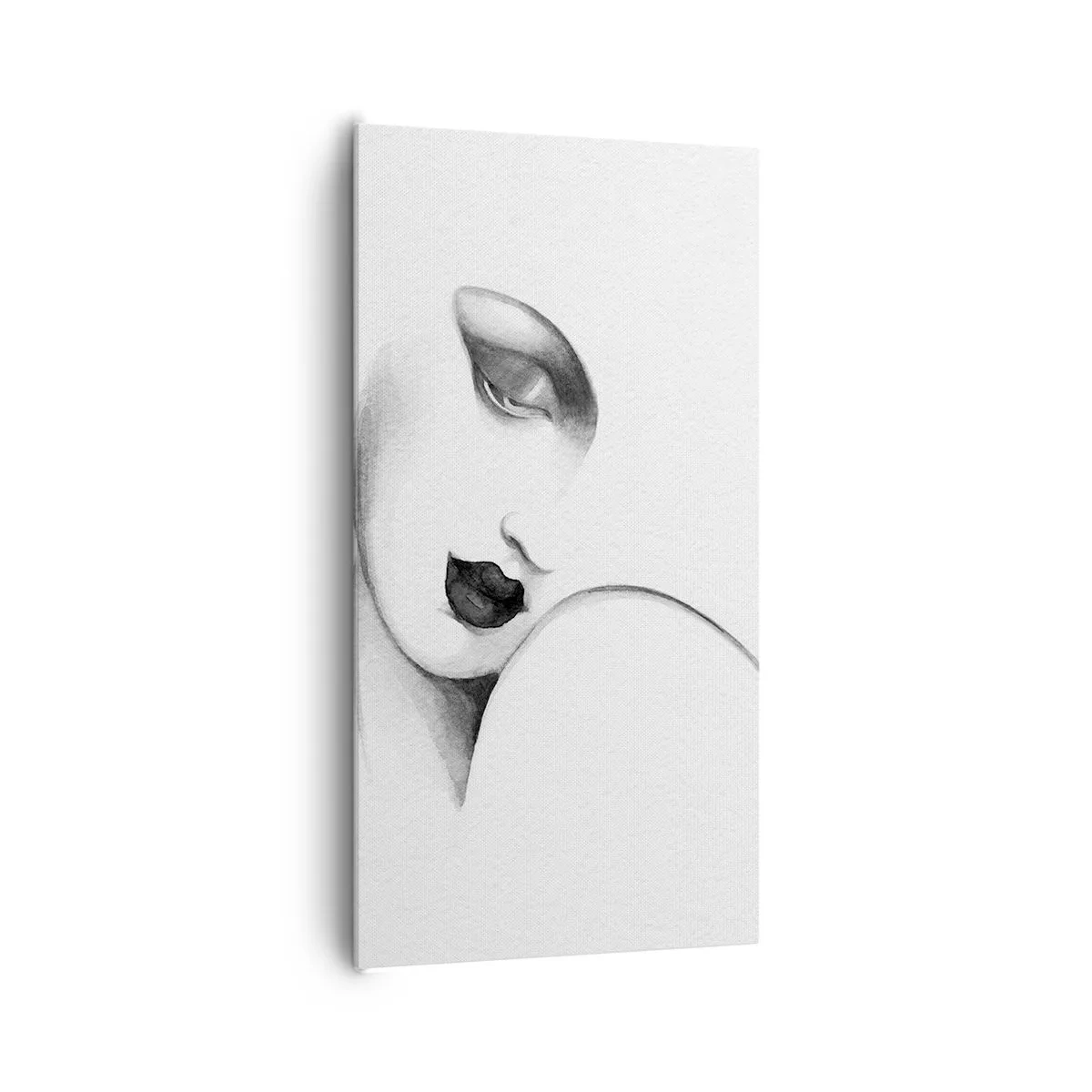 Obraz na plátne - V štýle Lempickej - 65x120 cm