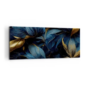 Obraz na plátne - Podšívané zlatom - 120x50 cm