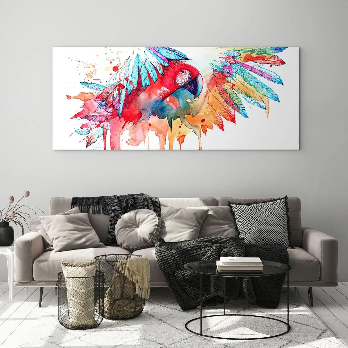 Obraz na skle - . - 90x30 cm