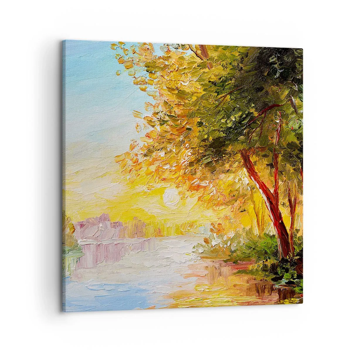 Obraz na plátne - Et in Arcadia ego - 50x50 cm
