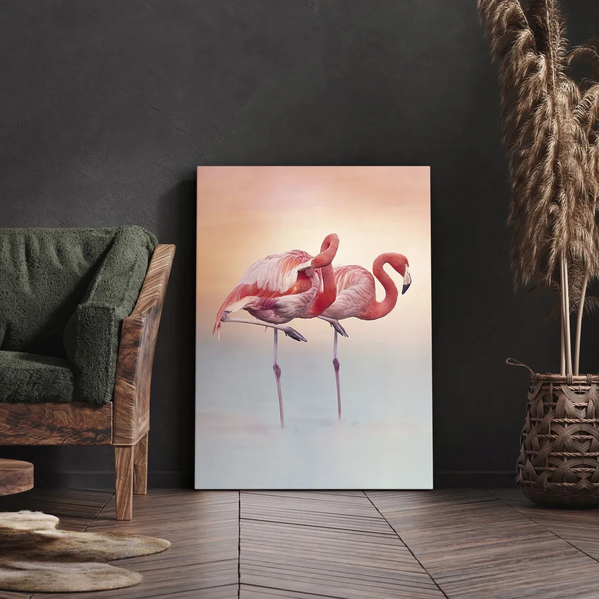 Obraz na plátne - Vo farbe zapadajúceho slnka - 45x80 cm