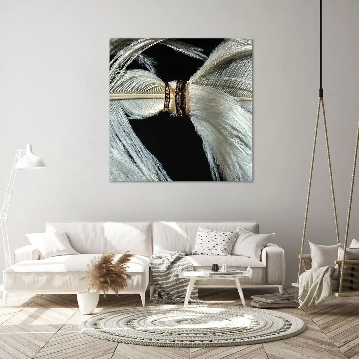 Obraz na plátne - …a neopustím ťa…. - 70x70 cm