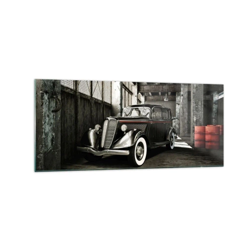 Obraz na skle - Nepominuteľná elegancia 30. rokov - 120x50 cm