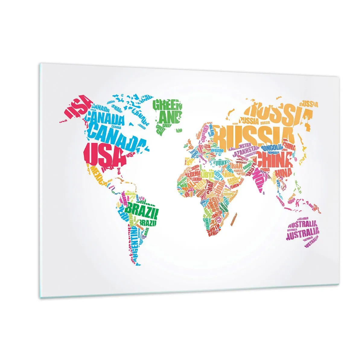 Obraz na skle - Chcem spoznať všetky - 120x80 cm