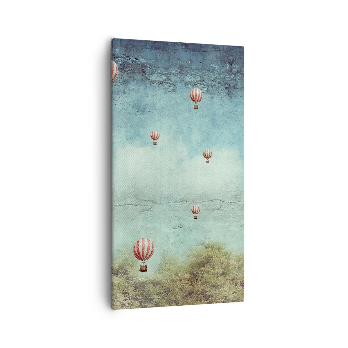 Obraz na plátne - Oslobodení od zhonu života - 55x100 cm