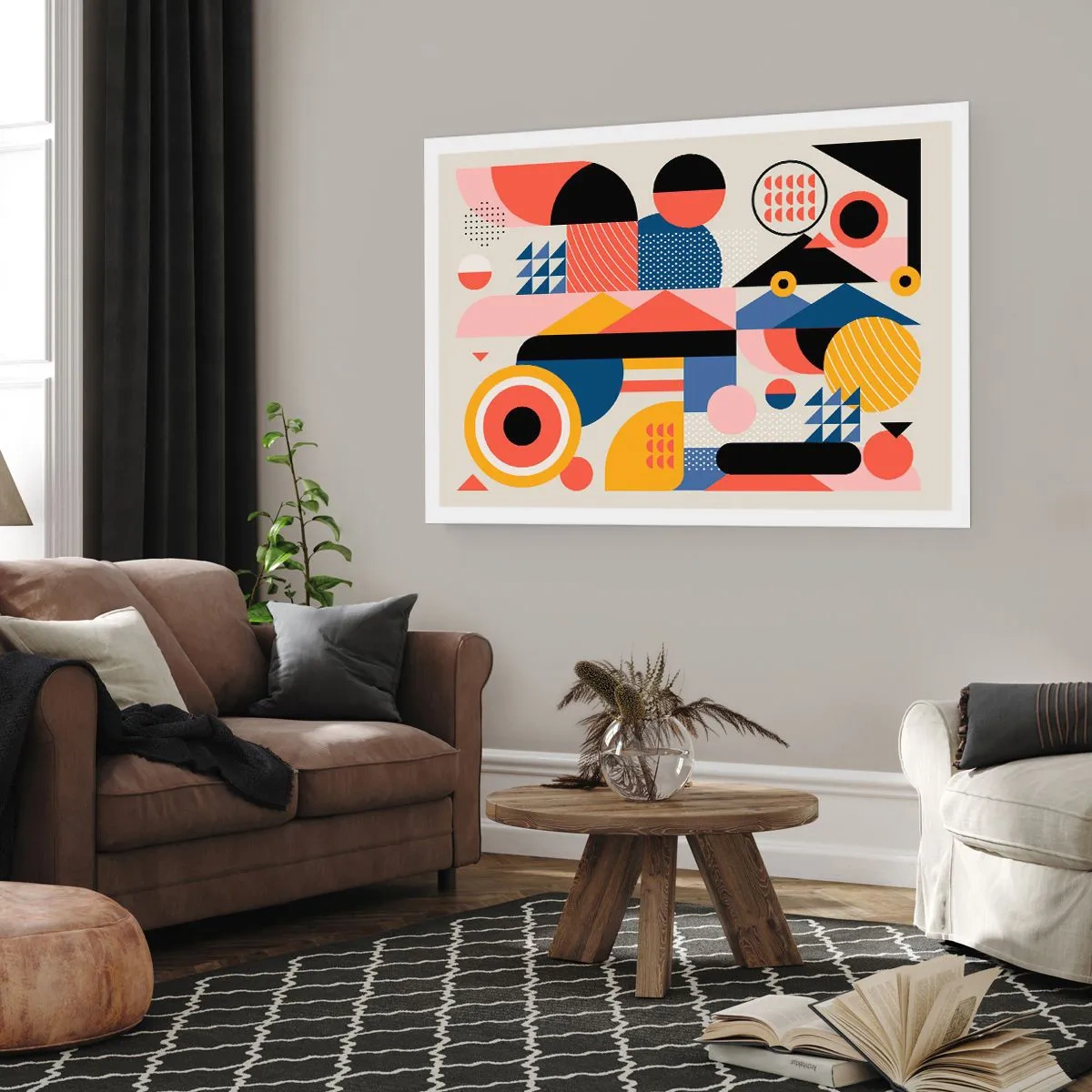 Plagát - Kompozícia: poďme sa hrať - 40x30 cm