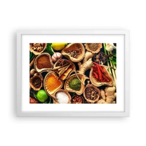 Plagát v bielom ráme - Vezmi si, čo chceš - 40x30 cm