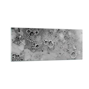 Obraz na skle - Ako mesačná krajina - 100x40 cm