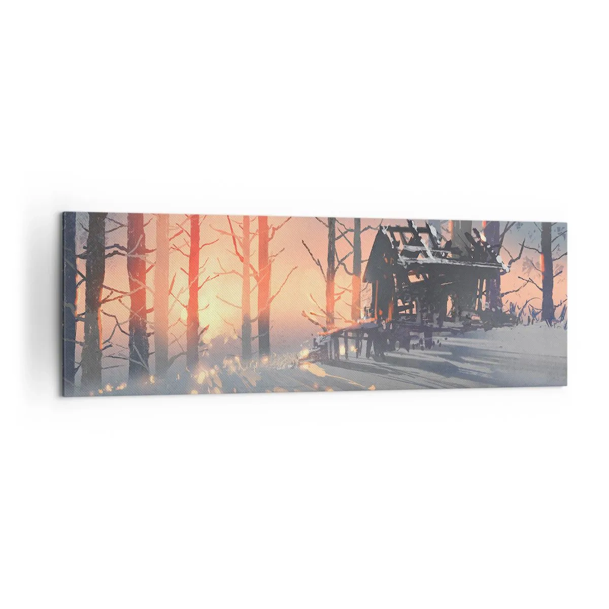 Obraz na plátne - Pozerá sa tu iba slnko - 160x50 cm