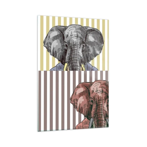 Obraz na skle - Elegantný od prírody - 80x120 cm