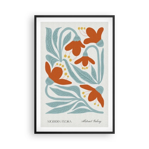 Plagát v čiernom ráme - K zemi, ku slnku - 61x91 cm