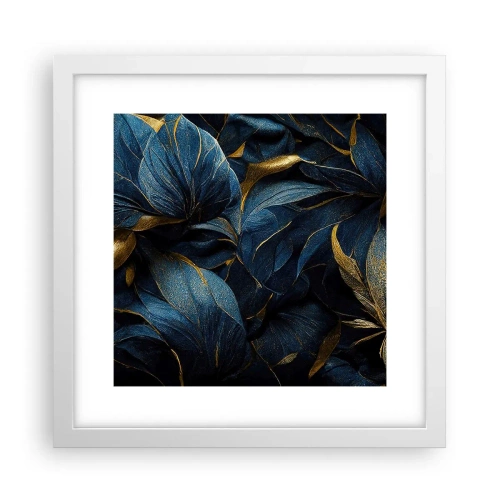 Plagát v bielom ráme - Podšívané zlatom - 30x30 cm