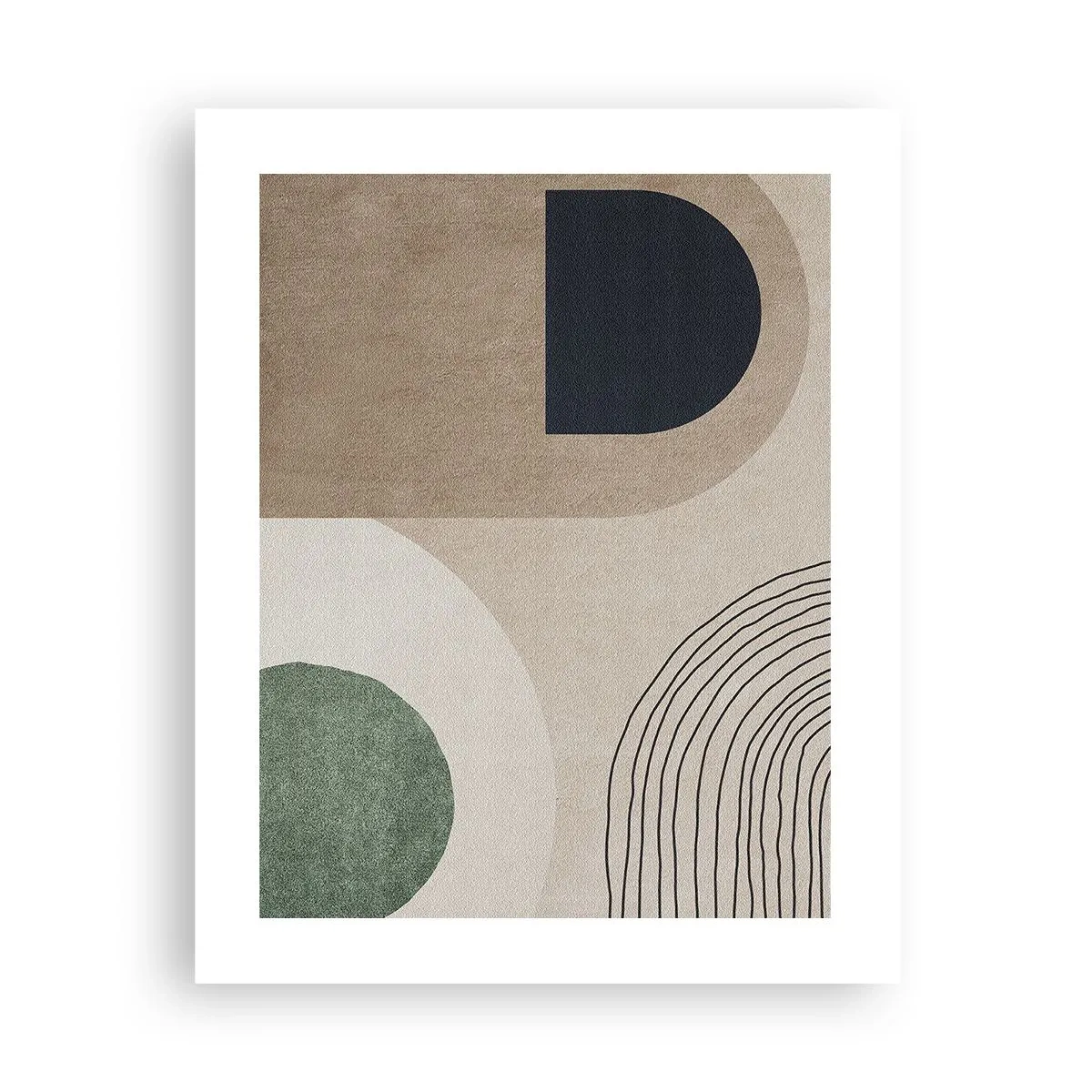 Plagát - Nežnosť oválu - 40x50 cm