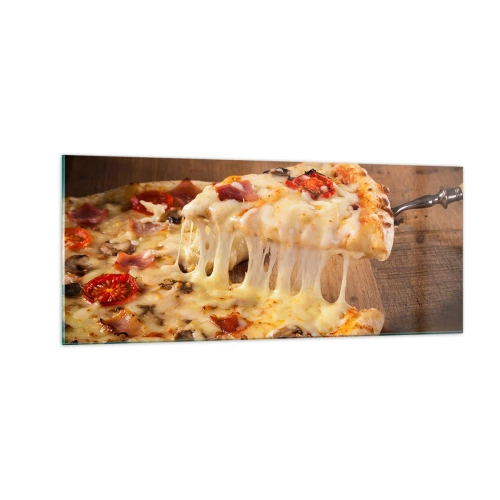 Obraz na skle - Veľdielo talianskeho umenia - 100x40 cm