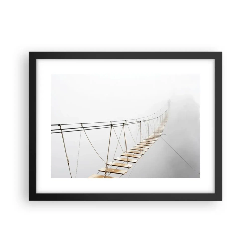 Plagát v čiernom ráme - Kam vás zavedie? - 40x30 cm