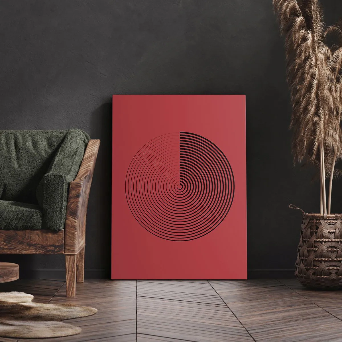 Obraz na plátne - Kruhový pohyb - 65x120 cm