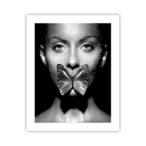 Plagát - Motýlí bozk - 40x50 cm